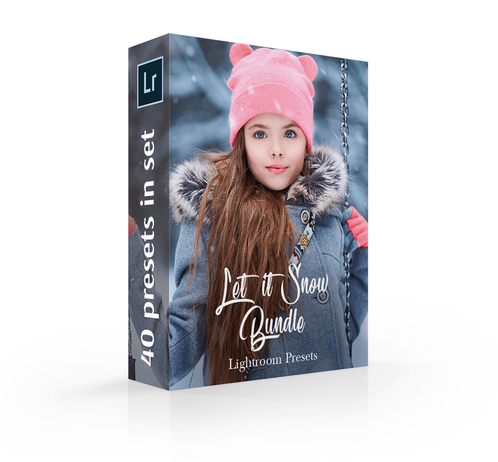 Lightroom snow presets winter LR collectionsnow Lightroom presets